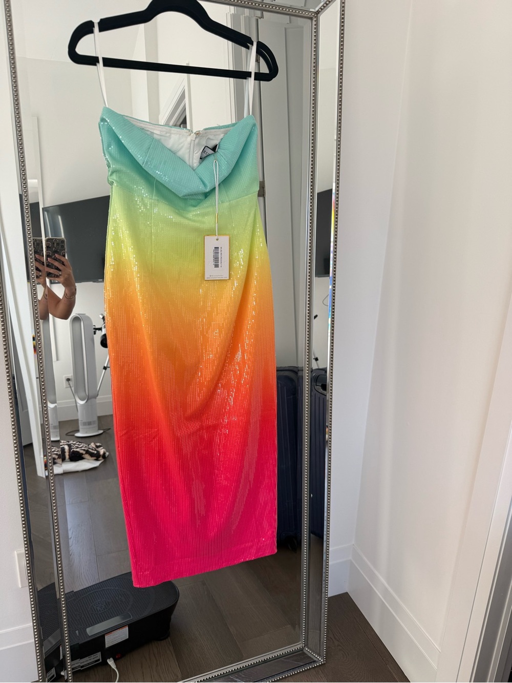 RUNAWAY THE LABEL MALIBU MIDI DRESS